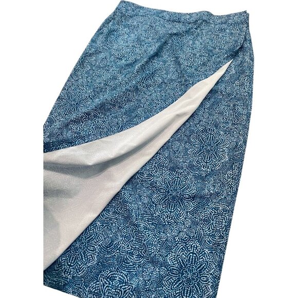 RipSkirt Hawaii Wrap Skirt Cover Up Womens Blue Casella Midnight XL - Picture 3 of 6